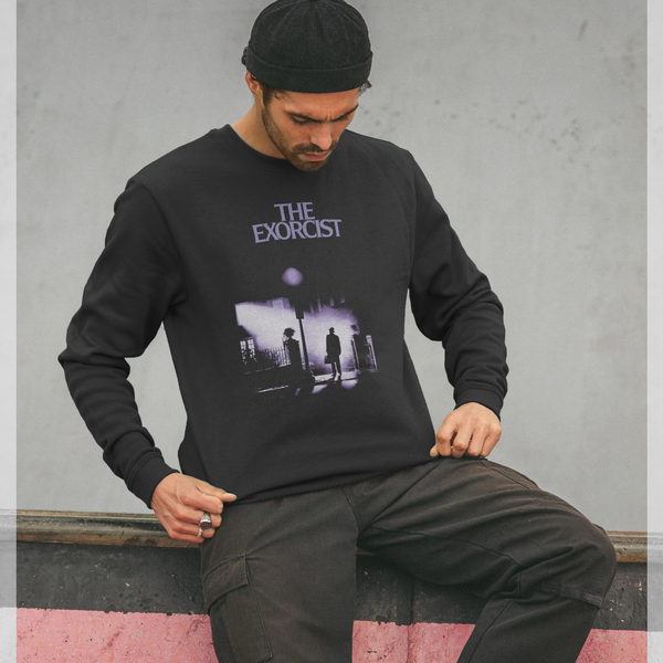 parka london The Exorcist Movie Poster Black Sweatshirt