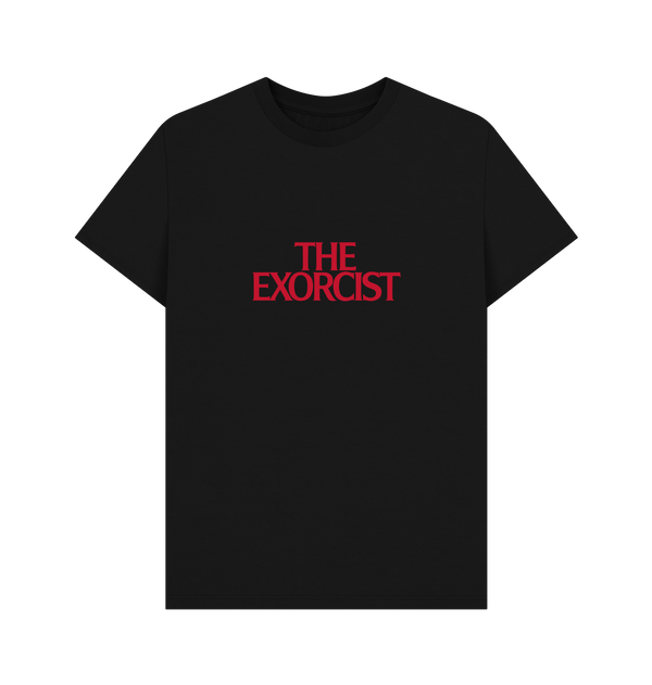 Parka London The Exorcist Movie Title Black T-Shirt