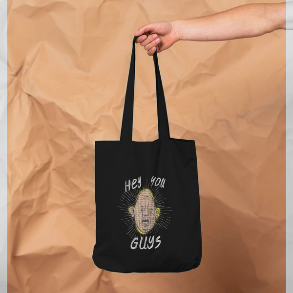parka london The Goonies 'Hey You Guys' Sloth Black Tote Bag