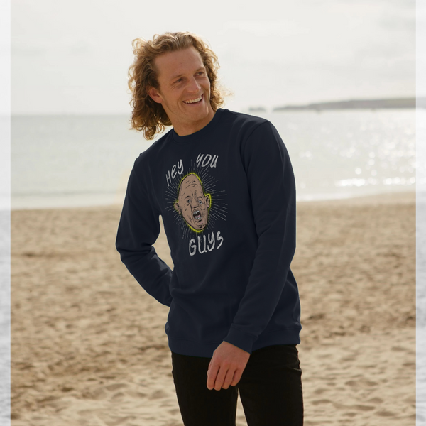 parka london The Goonies 'Hey You Guys' Sloth Navy Sweatshirt