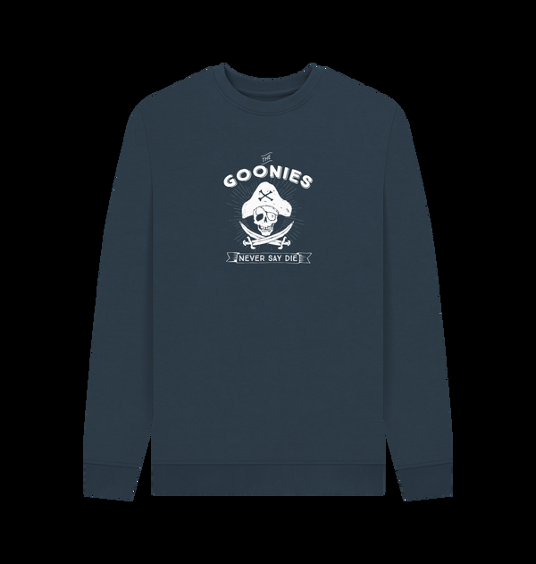 Parka London The Goonies 'Never Say Die' Pirate Navy Sweatshirt