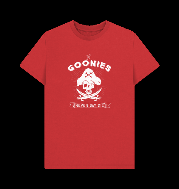 Parka London The Goonies 'Never Say Die' Pirate Red T-Shirt