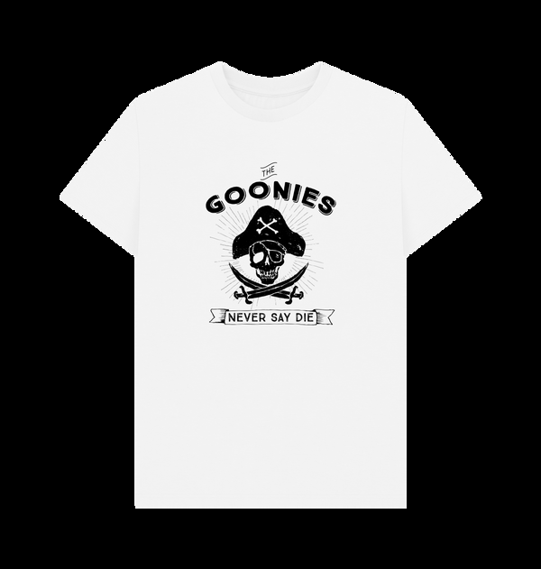 Parka London The Goonies 'Never Say Die' Pirate White T-Shirt