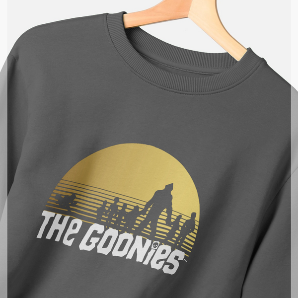 parka london The Goonies Sunset Silhouette Grey Sweatshirt