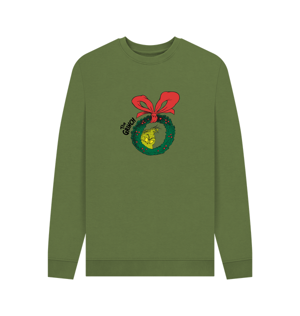 Parka London The Grinch Christmas Wreath Green Sweatshirt