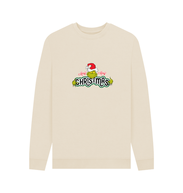 Parka London The Grinch Merry Christmas Cream Sweatshirt
