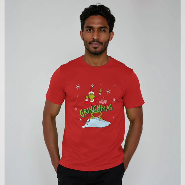 parka london The Grinch Merry Grinchmas Red T-Shirt