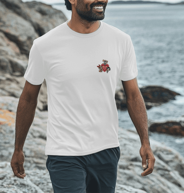 parka london The Powerpuff Girls Chest White T-Shirt