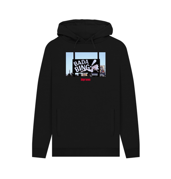Parka London The Sopranos 'Bada Bing Club' Black Hoodie