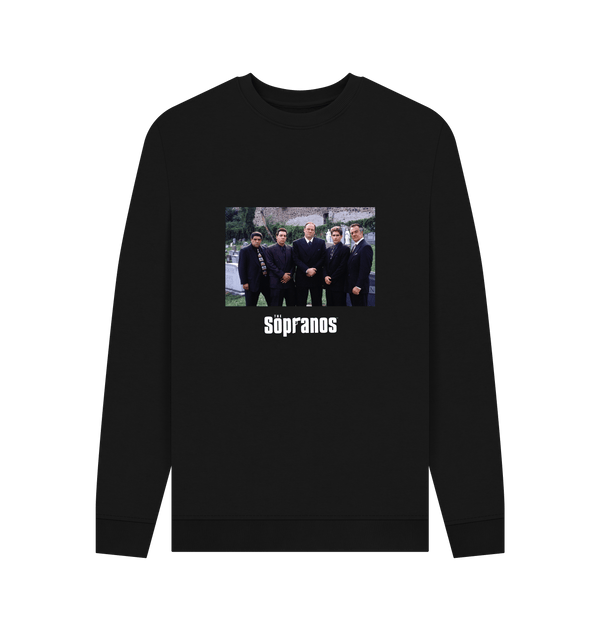 Parka London The Sopranos Cast Photo Black Sweatshirt