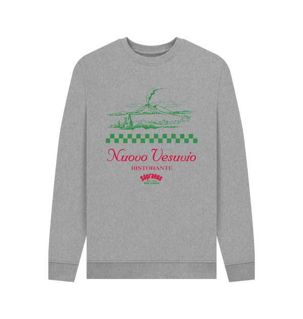 Parka London The Sopranos 'Nuovo Vesuvio' Grey Sweatshirt