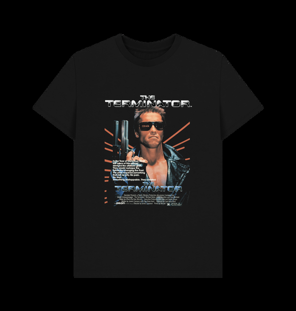 Parka London The Terminator Classic Movie Black T-Shirt