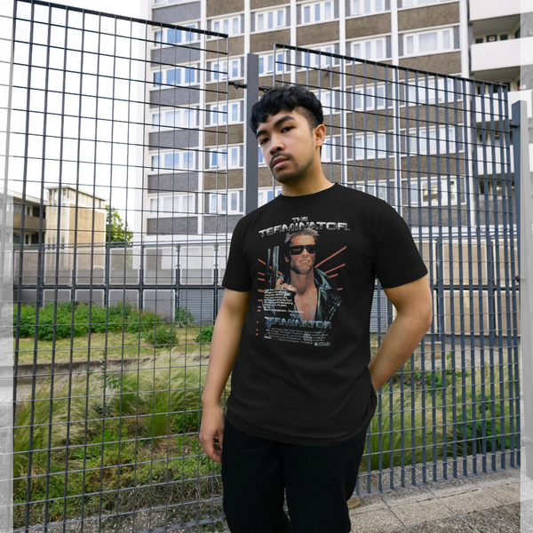 parka london The Terminator Classic Movie Black T-Shirt