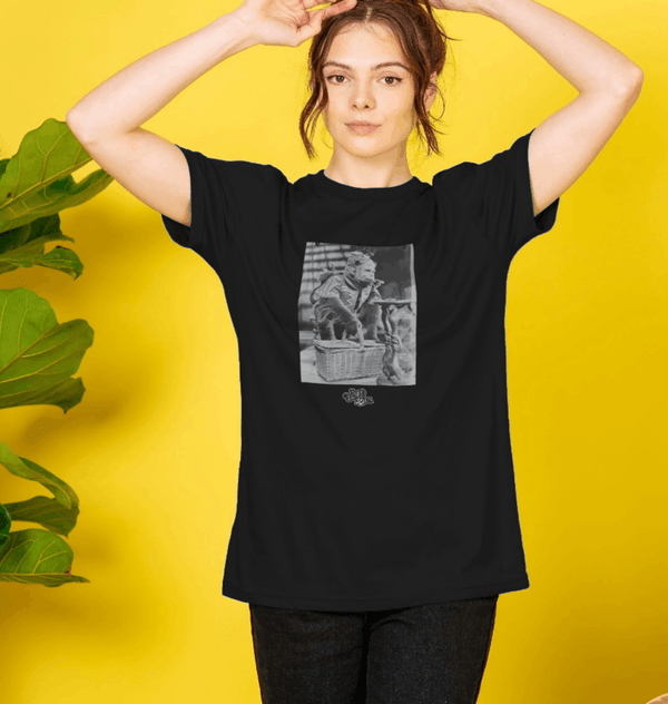 parka london The Wizard of Oz 'Flying Monkey' Black T-Shirt