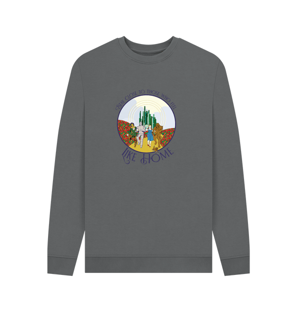 Parka London The Wizard Of Oz 'Like Home' Grey Sweatshirt