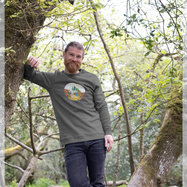 parka london The Wizard of Oz 'Like Home' Grey Sweatshirt