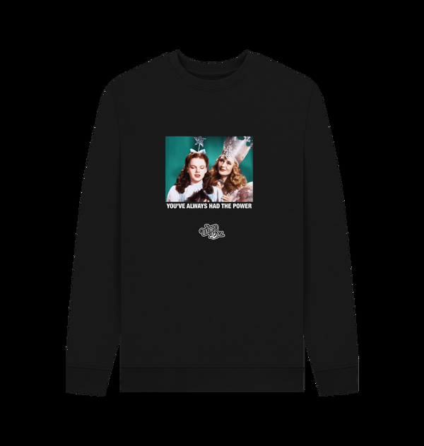 Parka London The Wizard Of Oz 'You've Always Had The Power' Black Sweatshirt