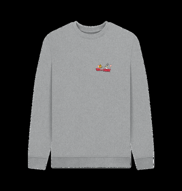 Parka London Tom And Jerry Classic Faces Grey Sweatshirt