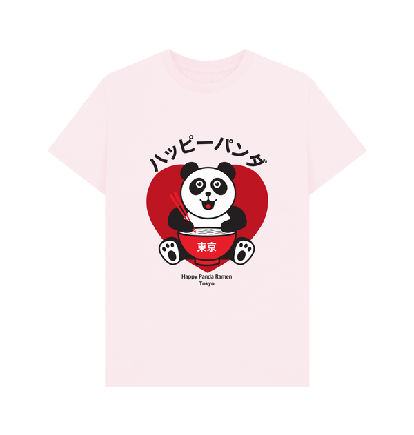 Parka London Torc Ramen Happy Panda Love Pink T-Shirt