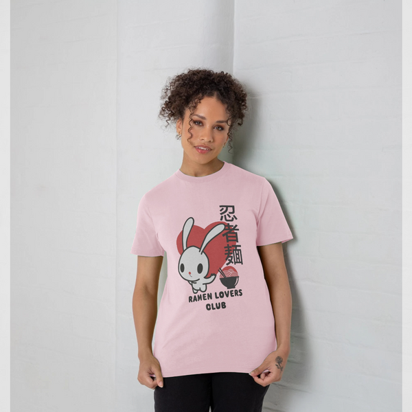 parka london Torc Ramen Lovers Club Bunny Pink T-Shirt