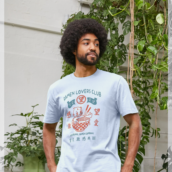 parka london Torc Ramen Lovers Club Light Blue T-Shirt
