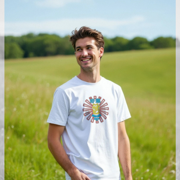 parka london TORC Ramen Neon Lucky Cat White T-Shirt