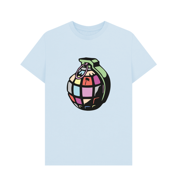 Parka London Trainerspotter Block Grenade Light Blue T-Shirt