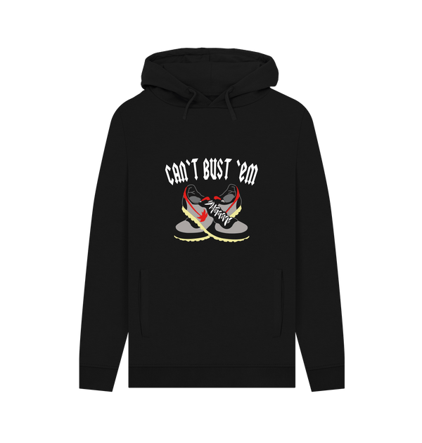 Parka London Trainerspotter Can't Bust 'Em Black Hoodie