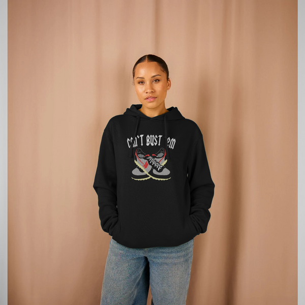 parka london Trainerspotter Can't Bust 'Em Black Hoodie