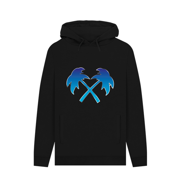 Parka London Trainerspotter Fade Cross Palms Black Hoodie