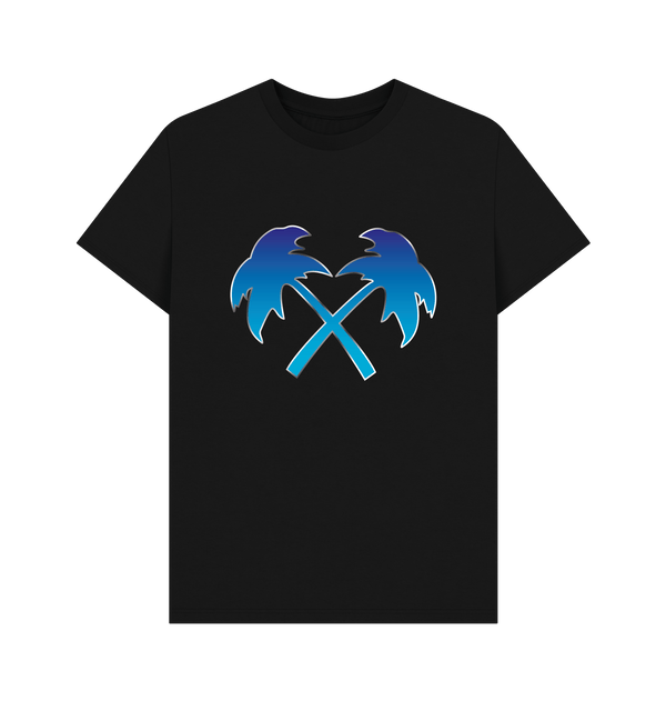 Parka London Trainerspotter Fade Cross Palms Black T-Shirt