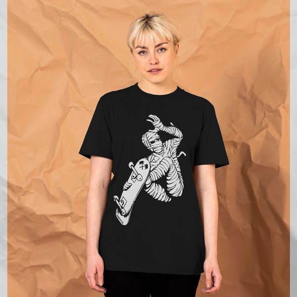 parka london Trainerspotter Skate Mummy Black T-Shirt