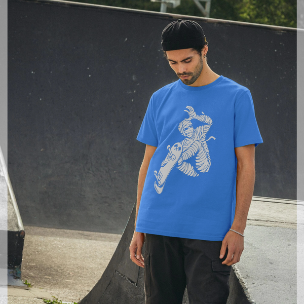 parka london Trainerspotter Skate Mummy Royal Blue T-Shirt