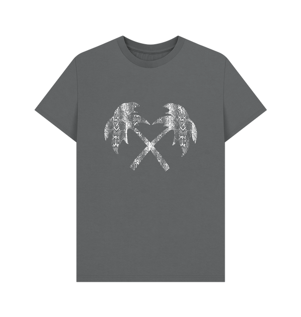 Parka London Trainerspotter Snakeskin Cross Palms Charcoal T-Shirt