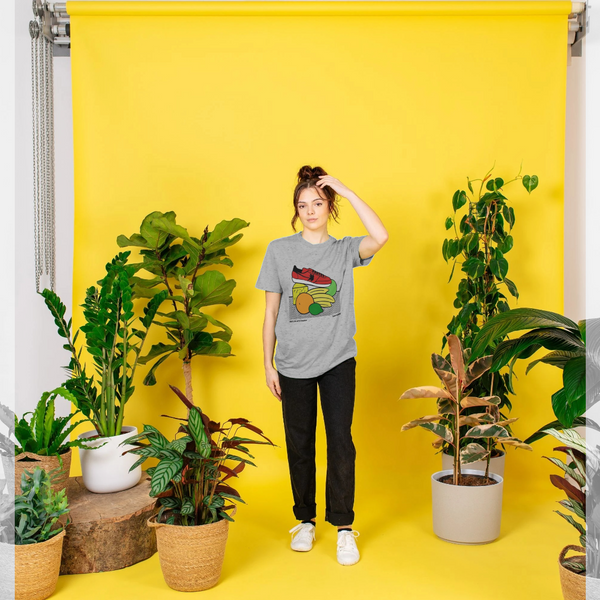 parka london Trainerspotter Still Life Heather Grey T-Shirt