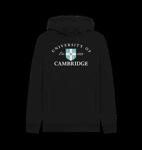 Parka London University Of Cambridge Est 1209 Unisex Black Hoodie