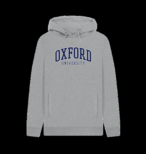 Parka London University Of Oxford Graphic Heather Grey Hoodie