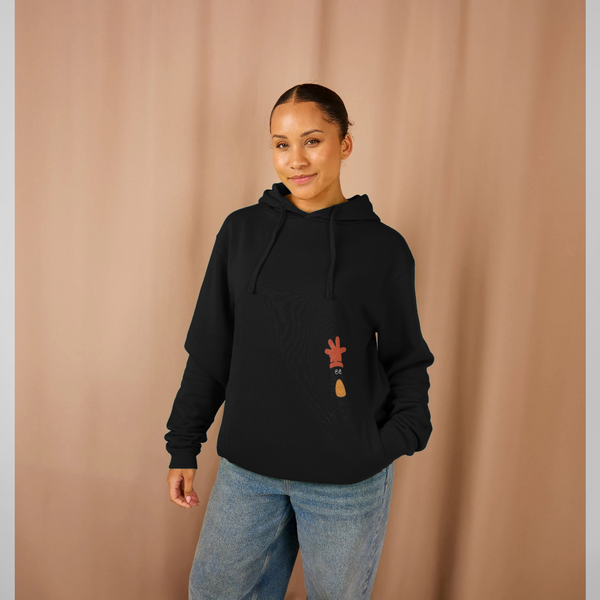 Parka London Wallace & Gromit Feathers McGraw Black Hoodie