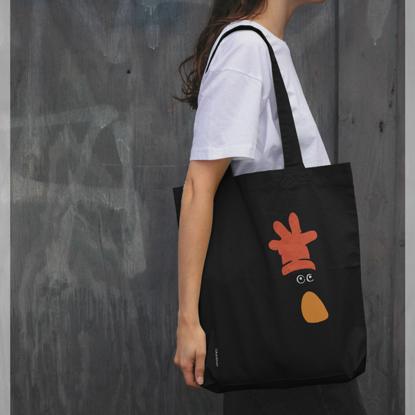 parka london Wallace & Gromit Feathers McGraw Black Tote Bag