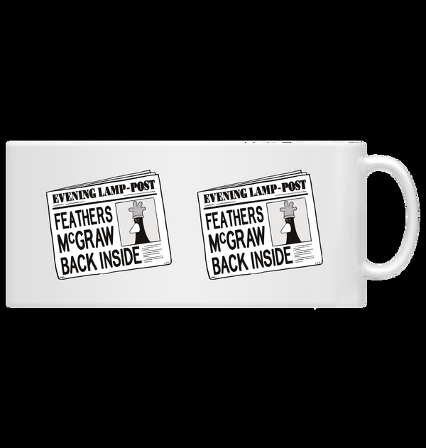 Parka London Wallace & Gromit Feathers McGraw Caught White Mug