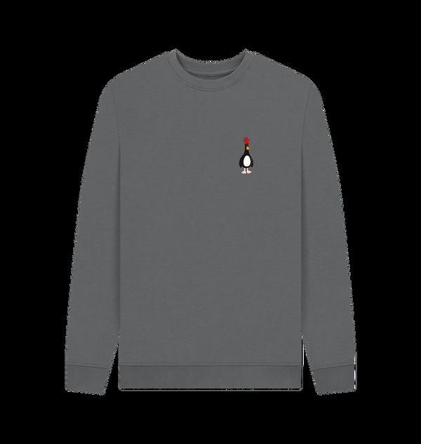 Parka London Wallace & Gromit Feathers McGraw Evil Genius Slate Grey Sweatshirt