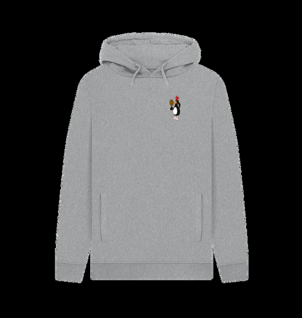 Parka London Wallace & Gromit Feathers McGraw Posing Grey Hoodie