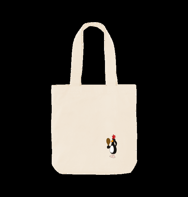 Parka London Wallace & Gromit Feathers McGraw Posing Natural Tote Bag