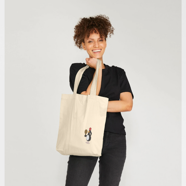 parka london Wallace & Gromit Feathers McGraw Posing Natural Tote Bag