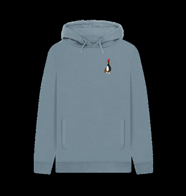 Parka London Wallace & Gromit Feathers McGraw Villain Blue Hoodie