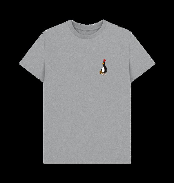 Parka London Wallace & Gromit Feathers McGraw Villain Grey T-Shirt