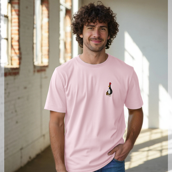 parka london Wallace & Gromit Feathers McGraw Villain Pink T-Shirt