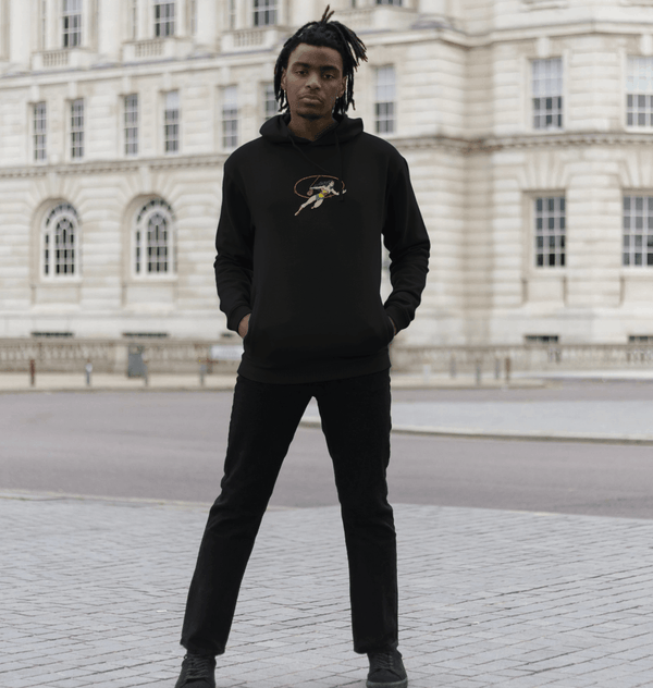parka london Wonder Woman Lasso of Truth Black Hoodie