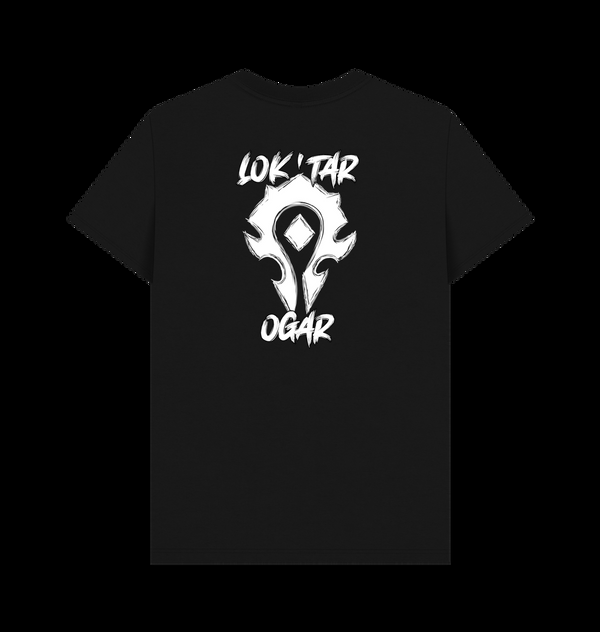 Parka London World Of Warcraft Horde Loktar Black T-Shirt