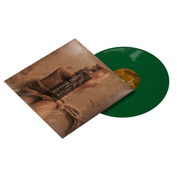 parkway drive Don't Close Your Eyes LP - Opaque Green